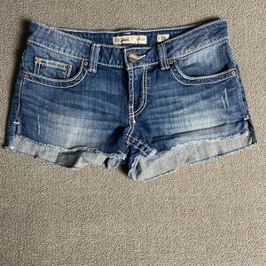 BKE Women’s Blue Denim Shorts
